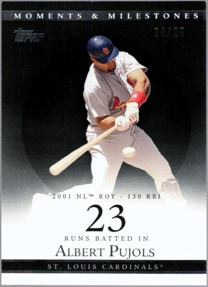 Albert Pujols [97 RBI Black] #2