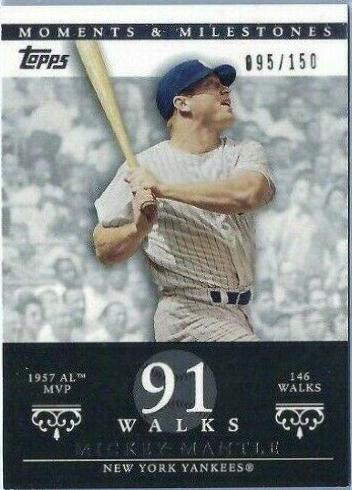 Mickey Mantle [91 Walks] #77