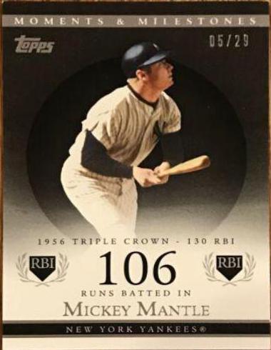 Mickey Mantle [Black] #164