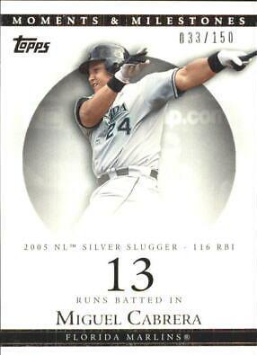 Miguel Cabrera [13 RBI] #110
