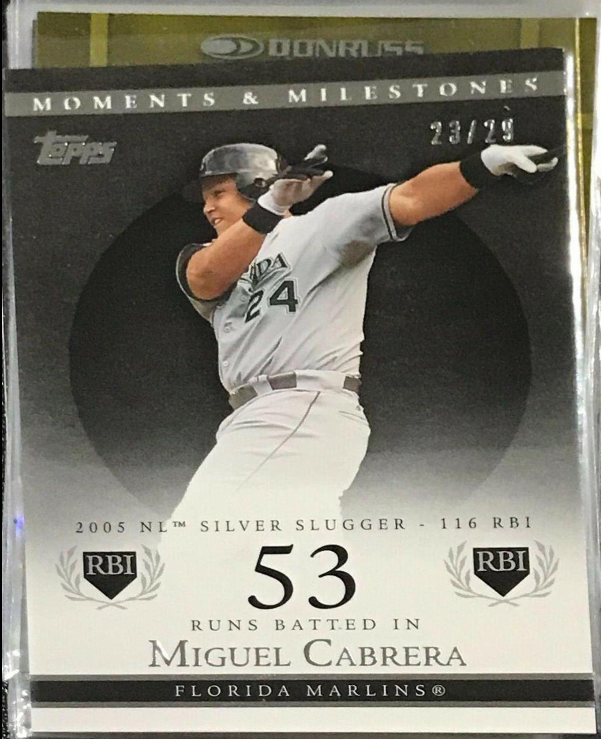 Miguel Cabrera [53 RBI] #110