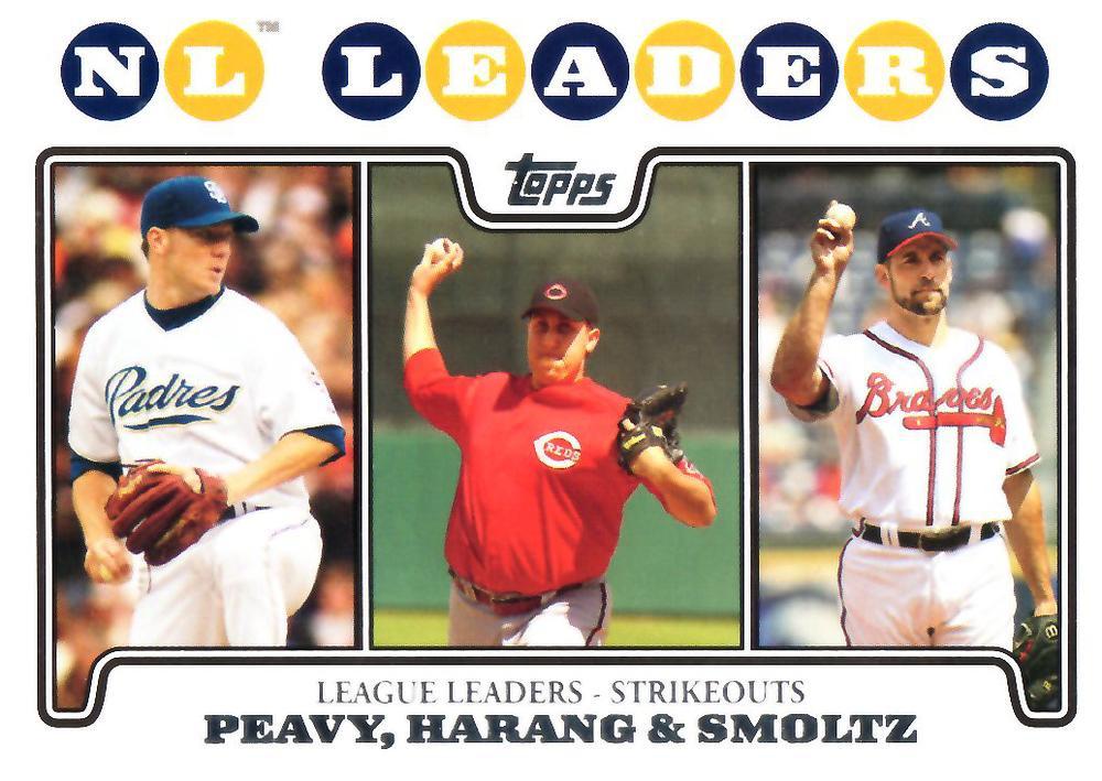 Aaron Harang, Jake Peavy, John Smoltz #327