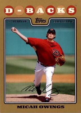 Micah Owings [Gold Foil] #382