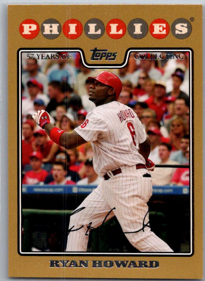 Ryan Howard [Gold Foil] #100