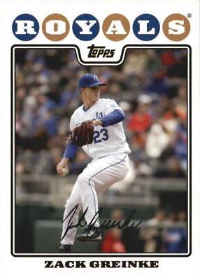Zack Greinke [Gold Foil] #46