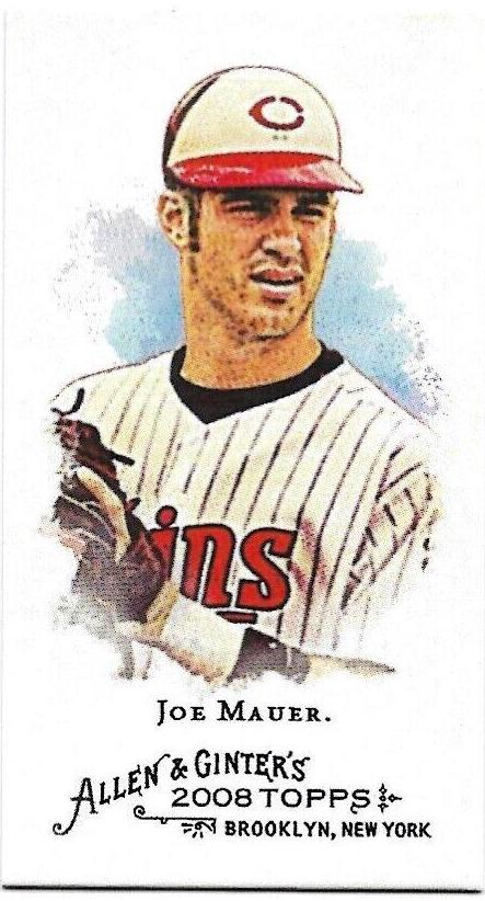 Joe Mauer [Mini Bazooka Back] #66