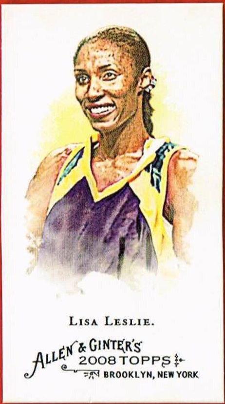 Lisa Leslie [Mini Black Bordered] #247
