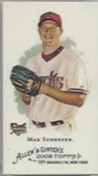 Max Scherzer [Mini Allen & Ginter Back] #297