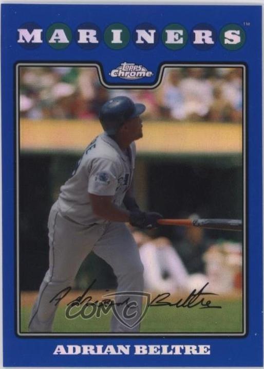 Adrian Beltre [Blue Refractor] #59