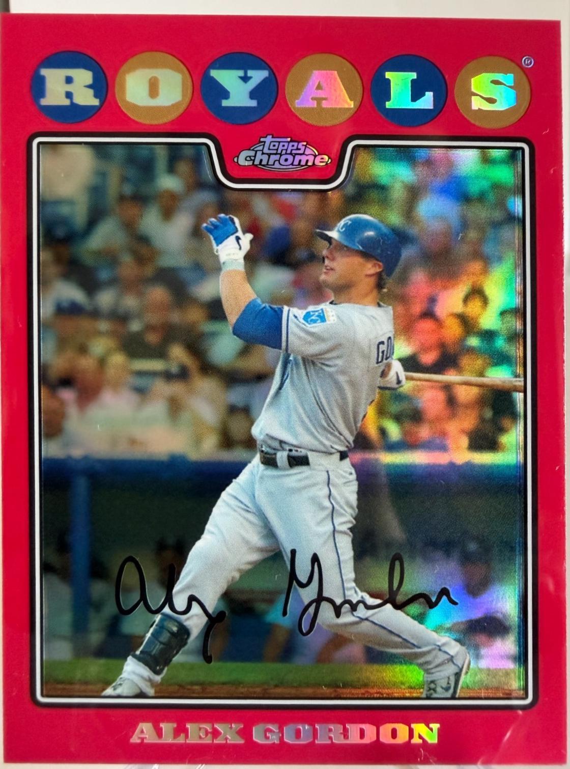 Alex Gordon [Red Refractor] #107