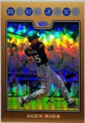 Alex Rios [Blue Refractor] #25