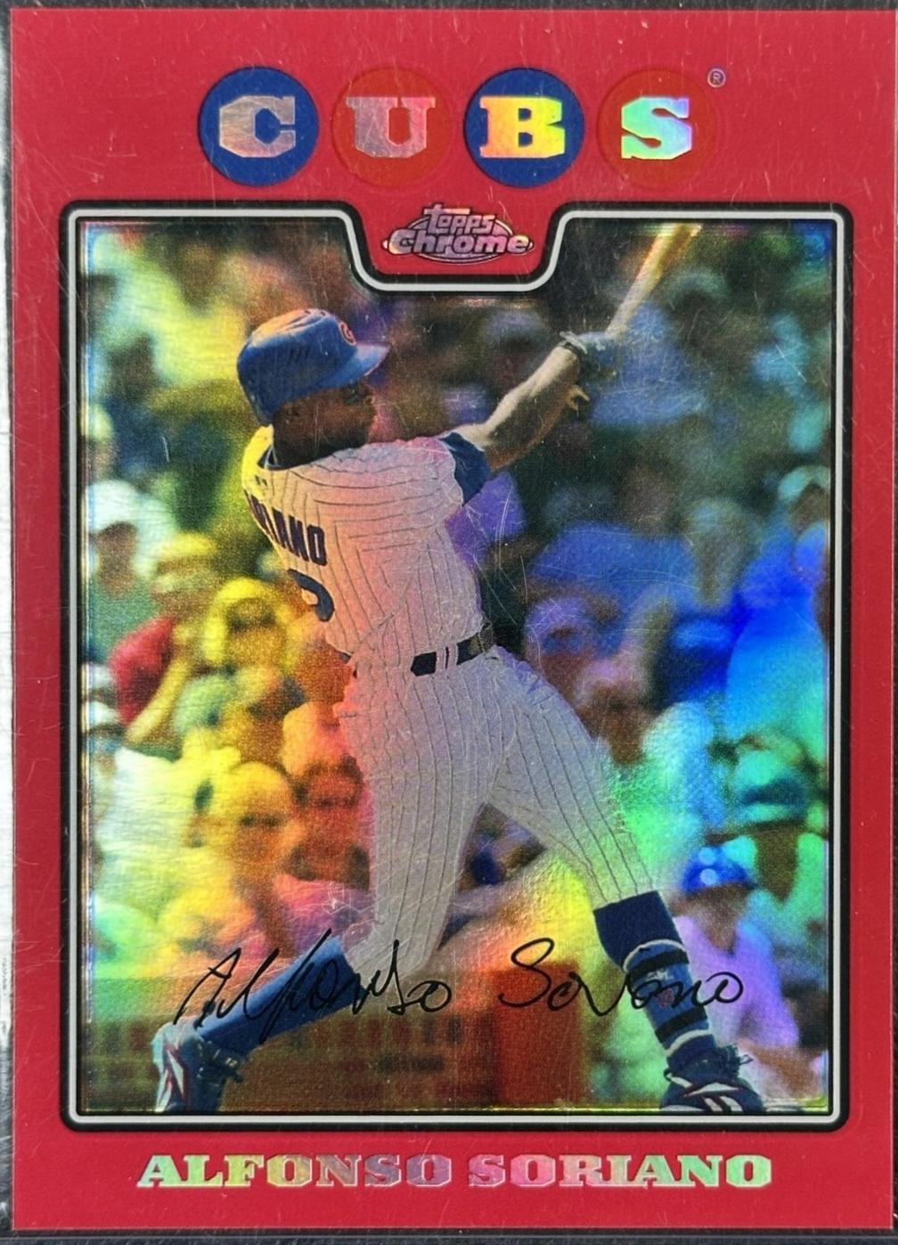 Alfonso Soriano [Red Refractor] #44