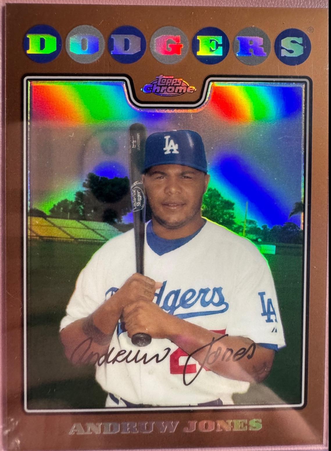 Andruw Jones [Copper Refractor] #34