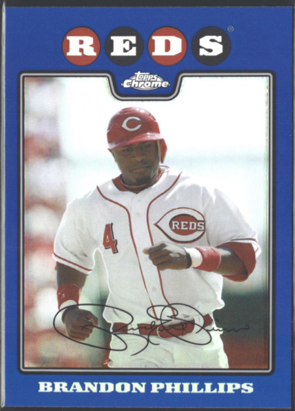 Brandon Phillips [Blue Refractor] #72