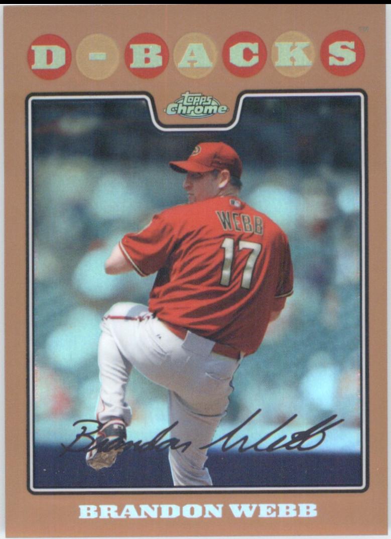 Brandon Webb [Copper Refractor] #41
