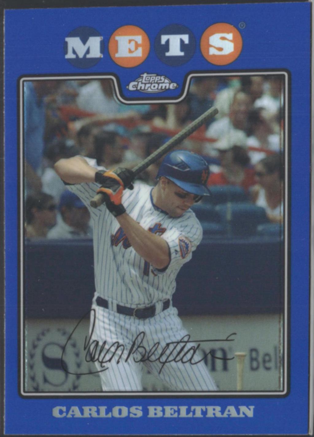 Carlos Beltran [Blue Refractor] #157