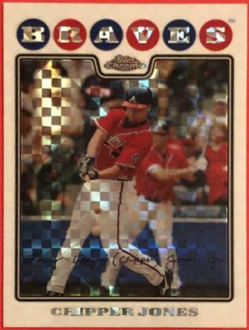 Chipper Jones [Xfractor] #132