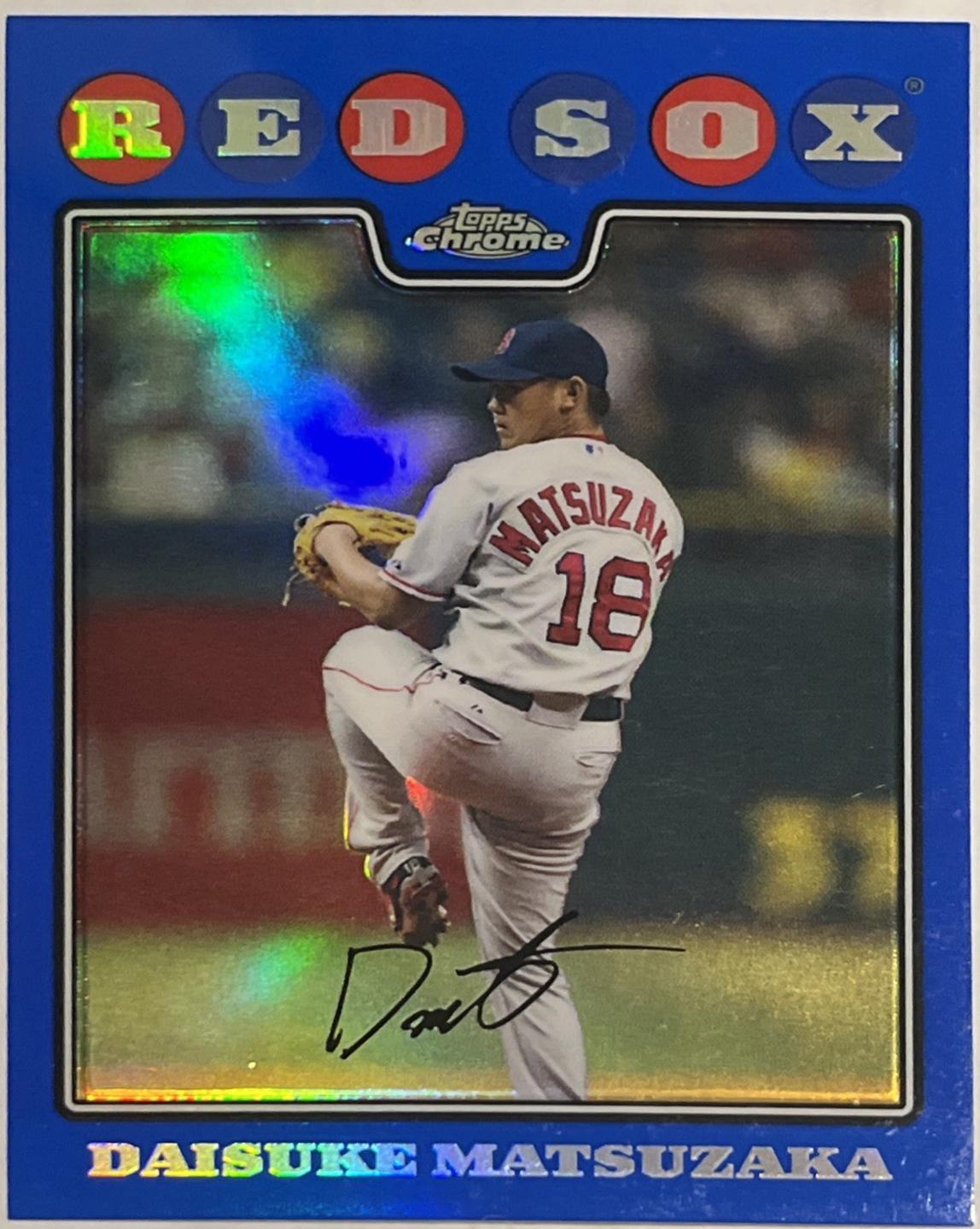 Daisuke Matsuzaka [Blue Refractor] #6