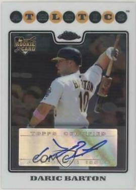 Daric Barton [Autograph] #226