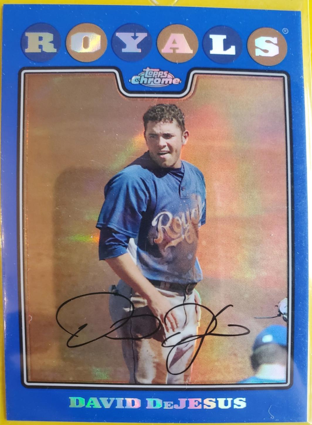 David Dejesus [Blue Refractor] #62