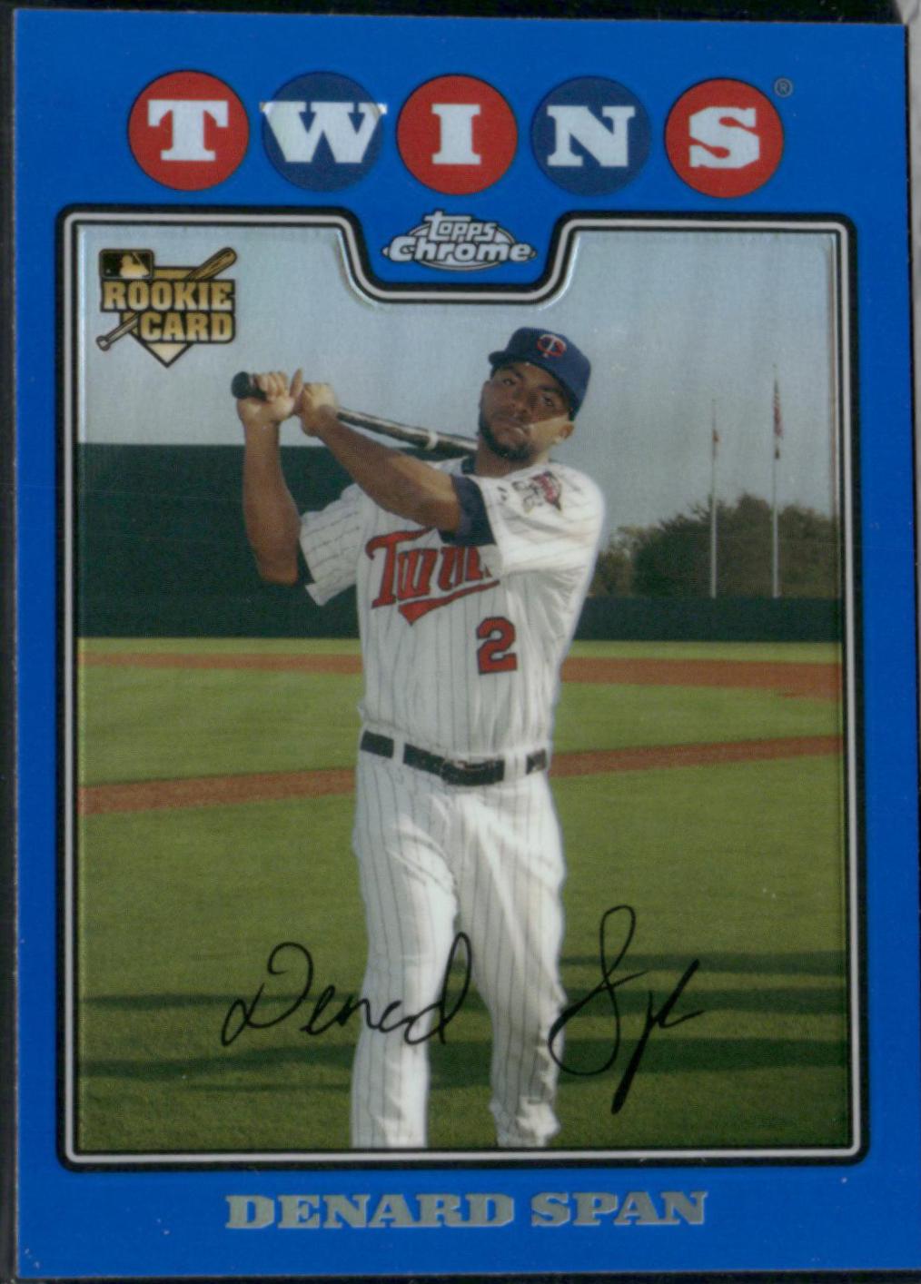 Denard Span [Blue Refractor] #219