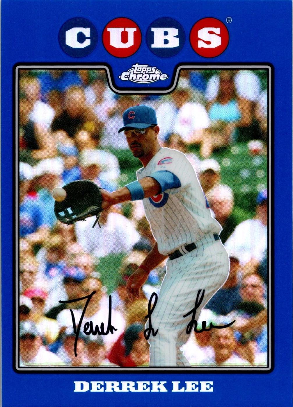 Derrek Lee [Blue Refractor] #91