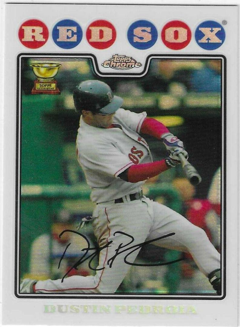 Dustin Pedroia [Red Refractor] #66