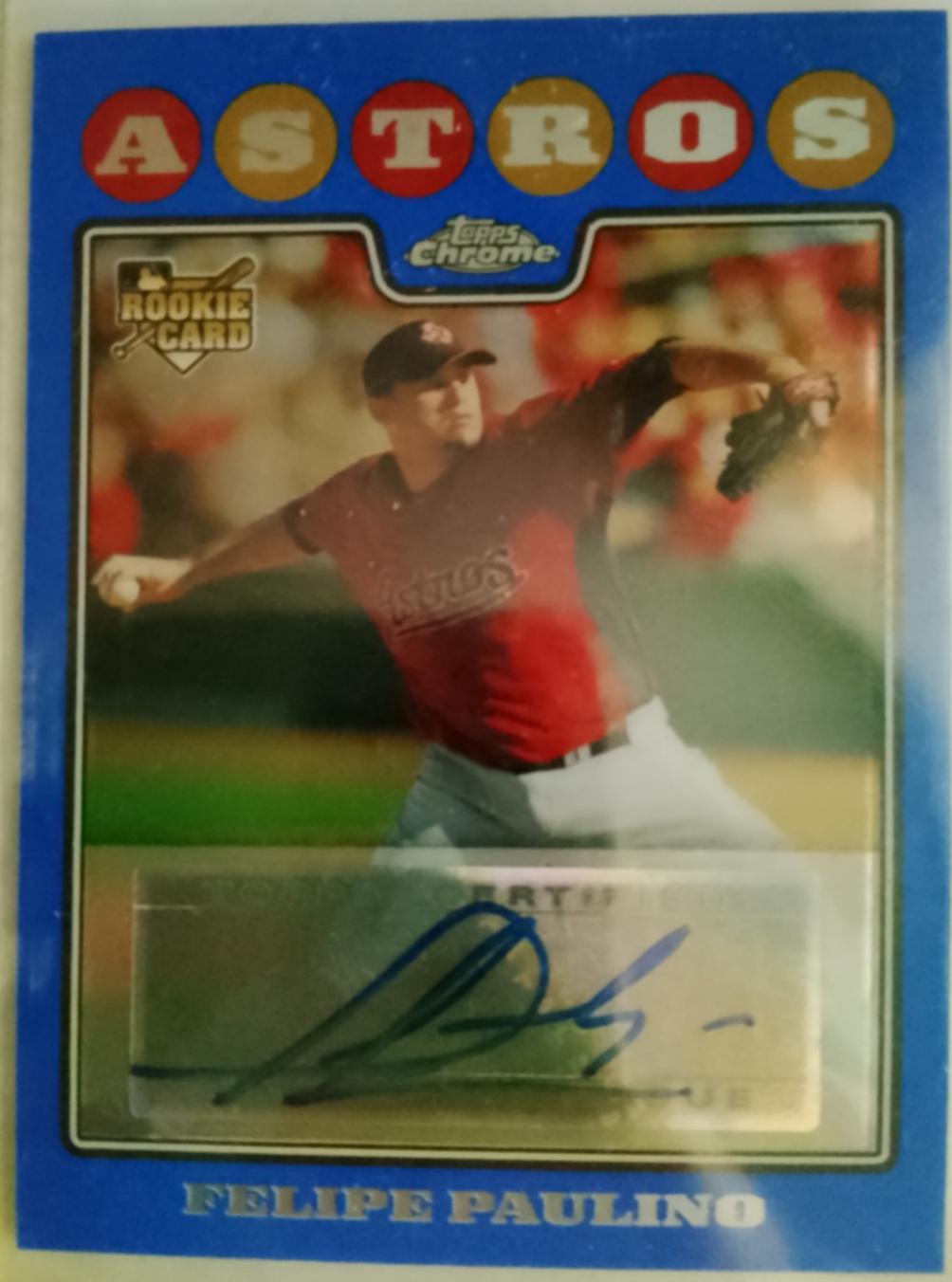 Felipe Paulino [Blue Refractor] #222