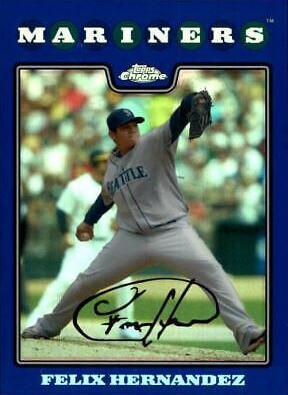 Felix Hernandez [Blue Refractor] #23