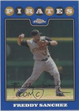 Freddy Sanchez [Blue Refractor] #125