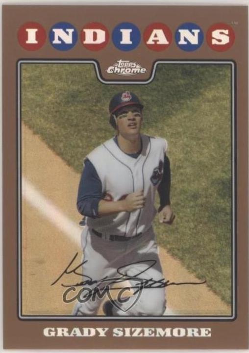 Grady Sizemore [Copper Refractor] #94
