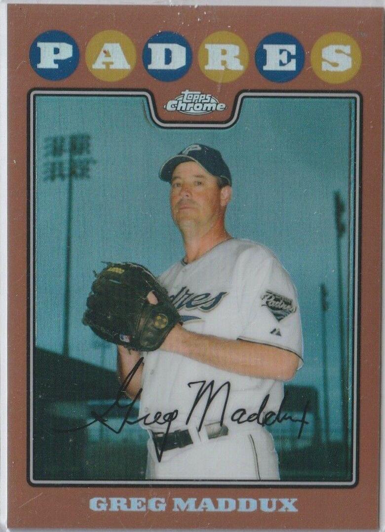 Greg Maddux [Copper Refractor] #163