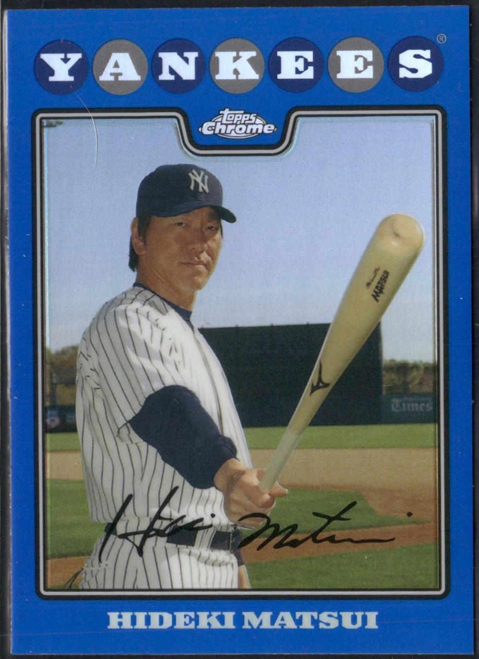 Hideki Matsui [Blue Refractor] #118