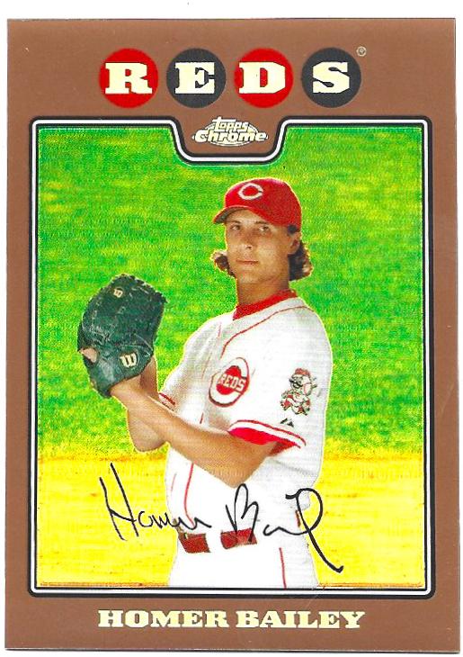 Homer Bailey [Copper Refractor] #150