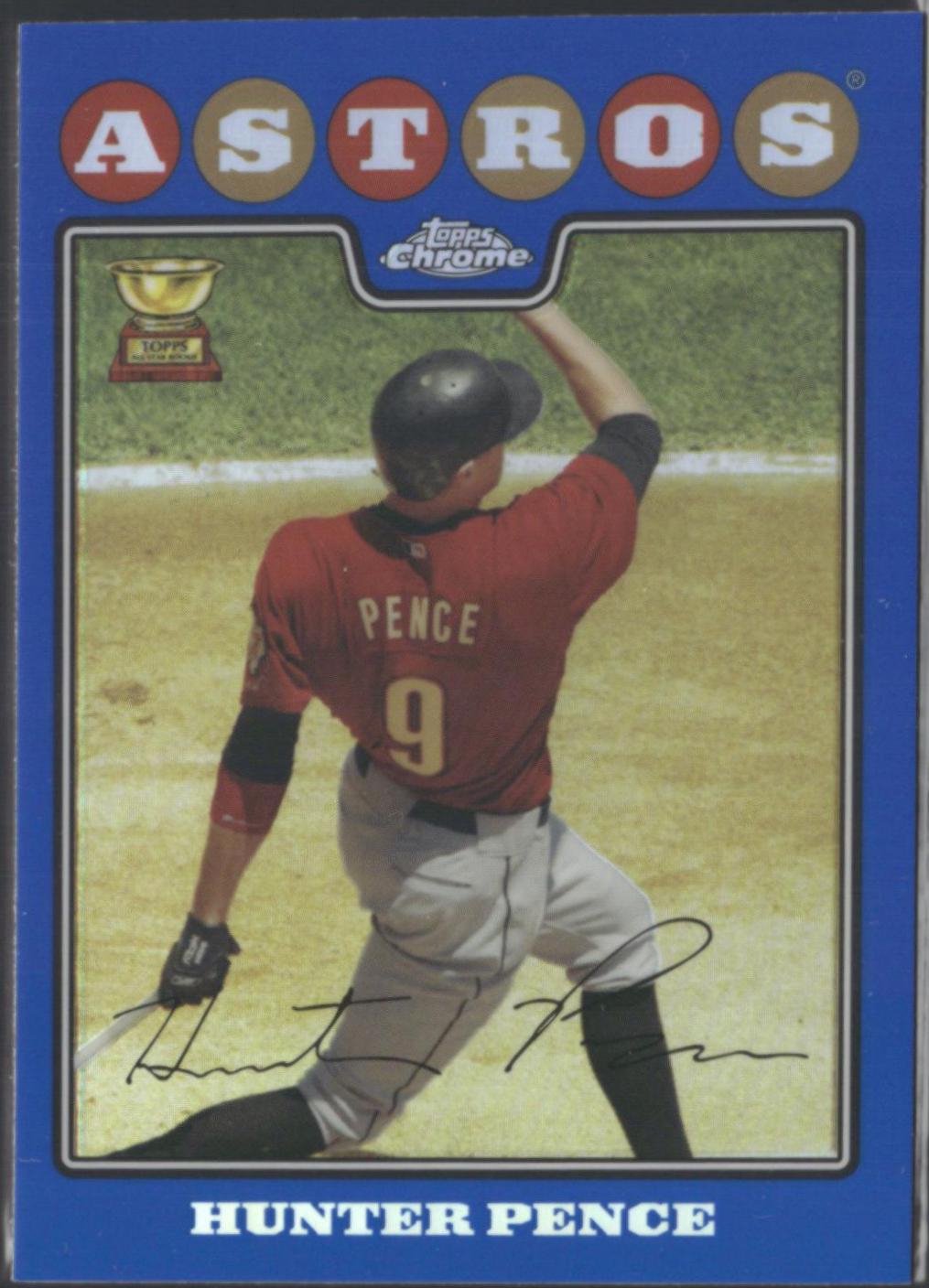 Hunter Pence [Blue Refractor] #65