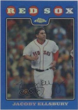 Jacoby Ellsbury [Blue Refractor] #124