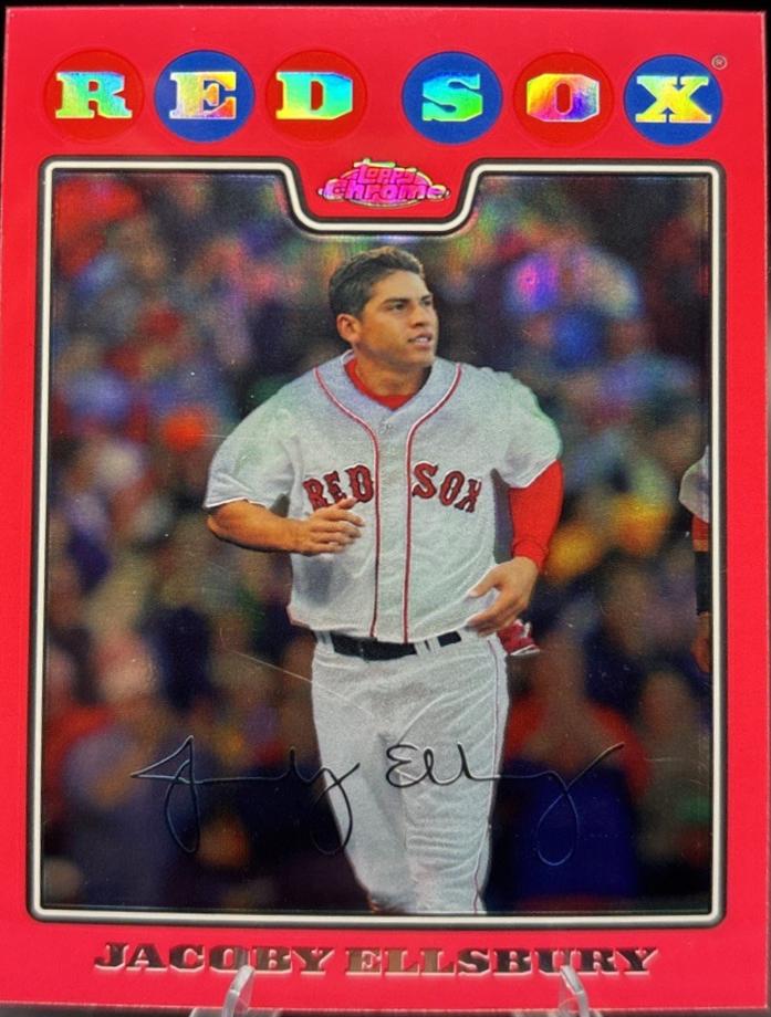 Jacoby Ellsbury [Red Refractor] #124