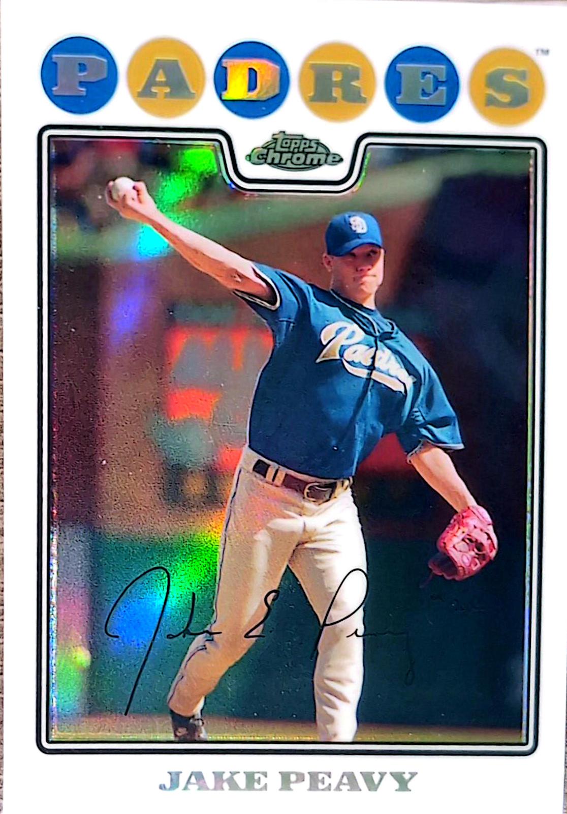 Jake Peavy [Refractor] #15