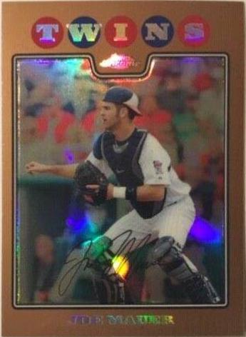Joe Mauer [Copper Refractor] #9