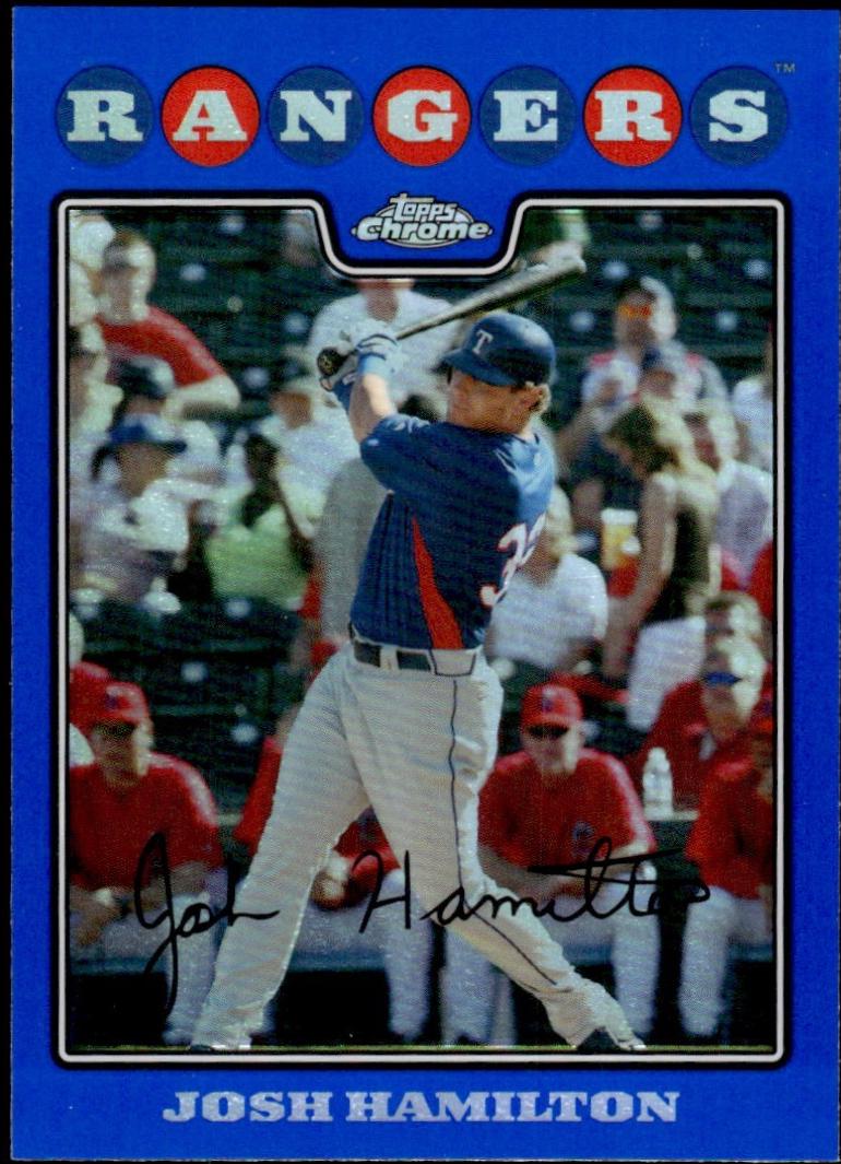 Josh Hamilton [Blue Refractor] #116