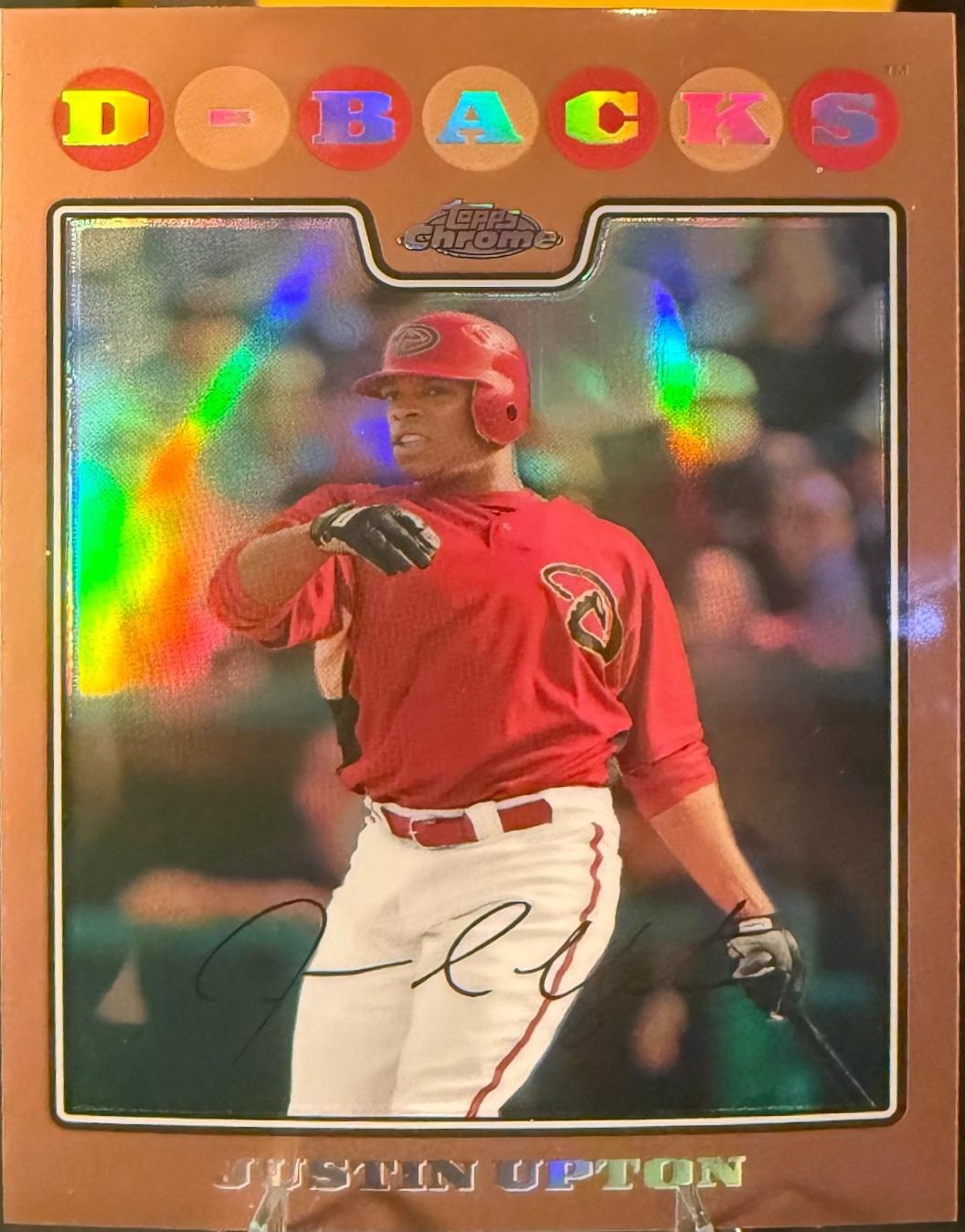 Justin Upton [Copper Refractor] #38
