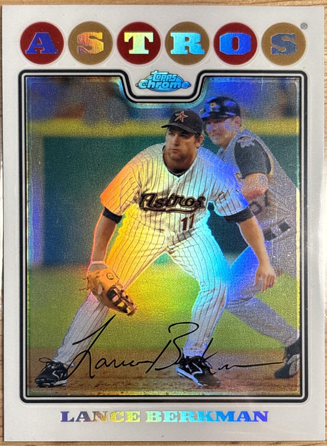 Lance Berkman [Refractor] #100