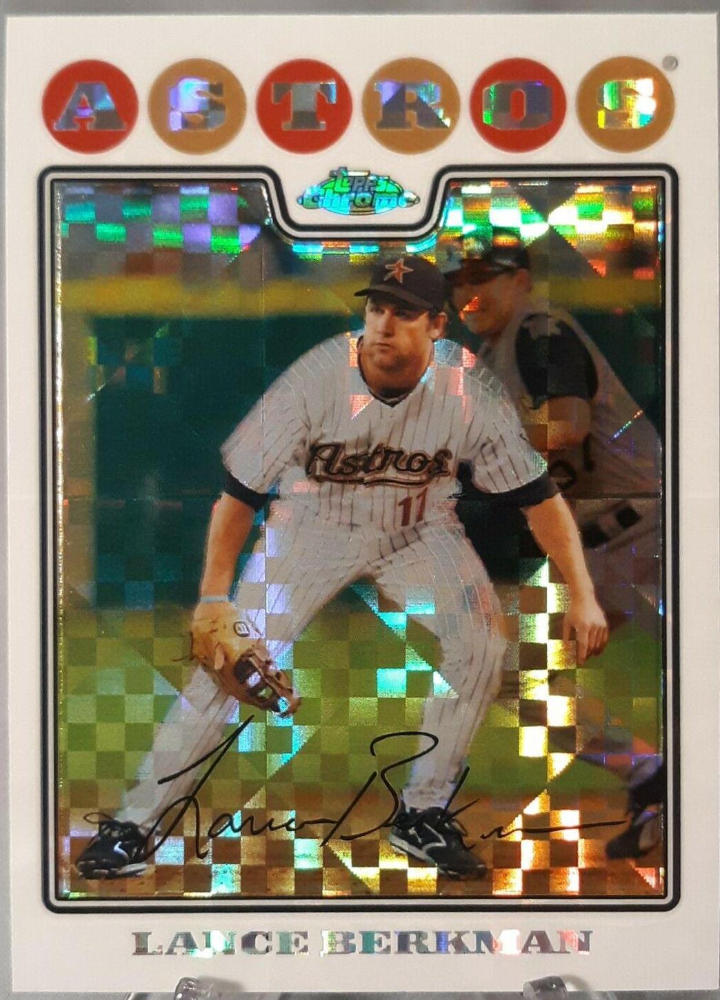 Lance Berkman [Xfractor] #100