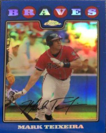 Mark Teixeira [Blue Refractor] #87