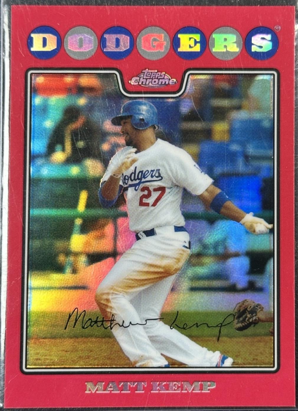 Matt Kemp [Red Refractor] #181