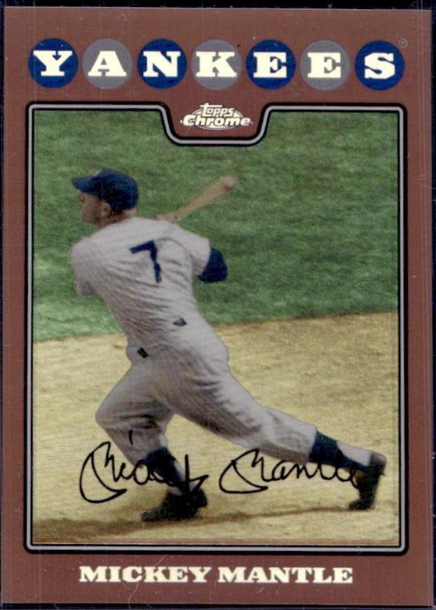 Mickey Mantle [Copper Refractor] #7