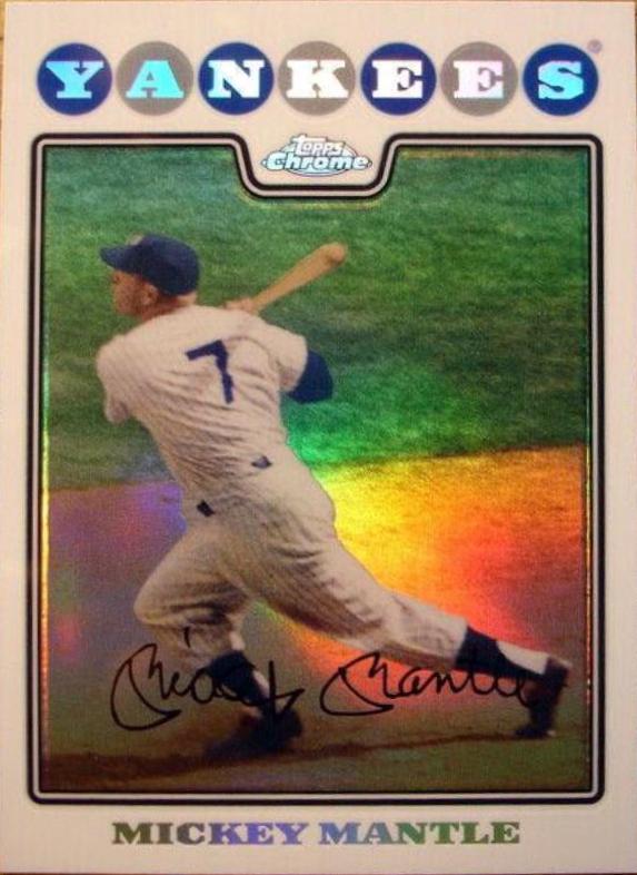 Mickey Mantle [Refractor] #7