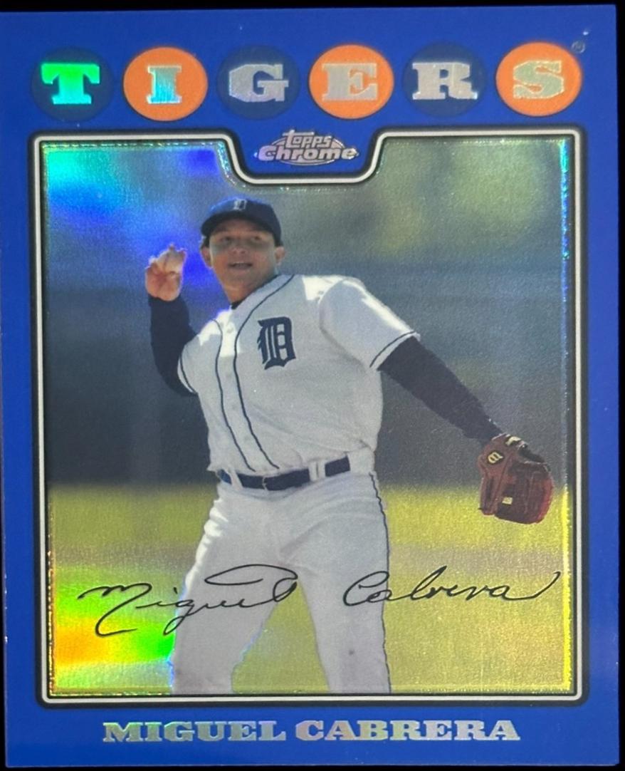 Miguel Cabrera [Blue Refractor] #5