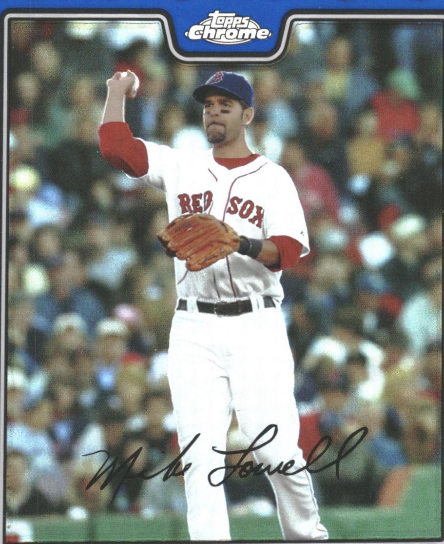 Mike Lowell [Blue Refractor] #20