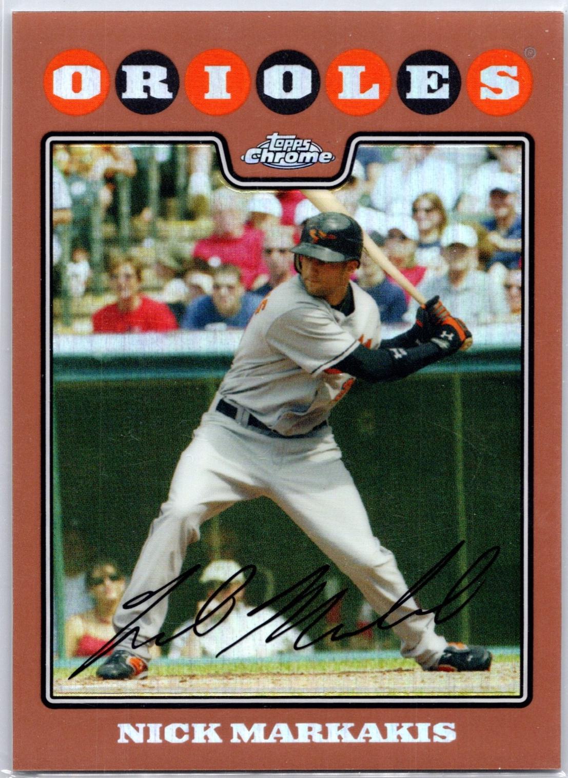Nick Markakis [Copper Refractor] #99